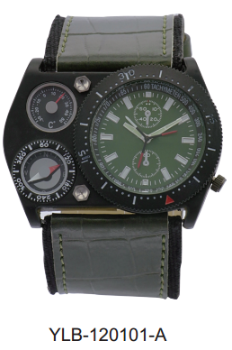 mens large waterproof compass watch