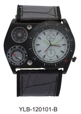 mens large waterproof compass watch