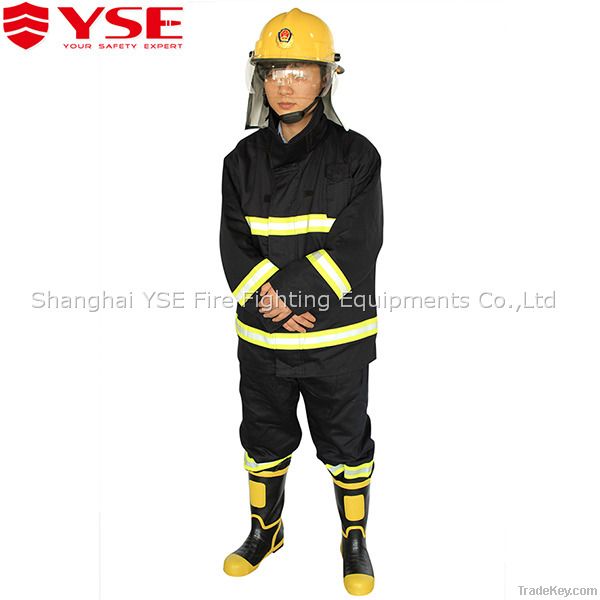 en certificate firefighting suit