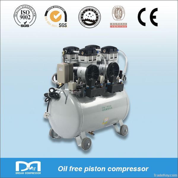 Dream Oil Free Piston Air Compressor On Air Tank
