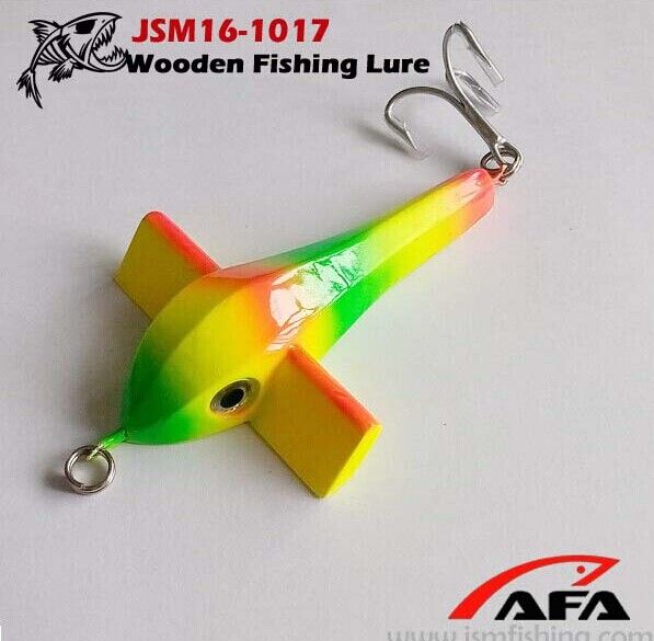 Chinese fishing tackle manufacturers/wooden fishing lures wholesale JSM16-1017