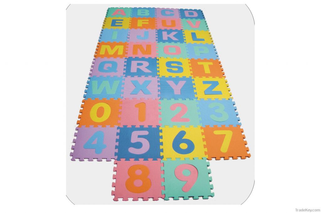 Numbers Puzzle Learning Foam Mats