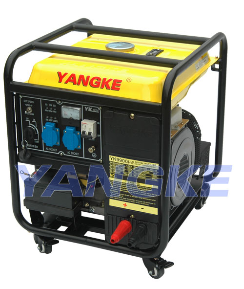 Gasoline inveter welding generator (4KW generating 200A welding)