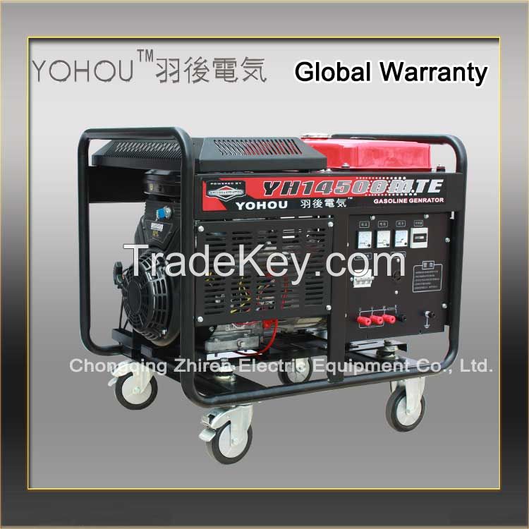 10KW 3 Phase Permanent Magnet Gasoline Generator with Global Warranty