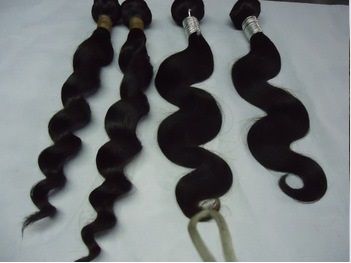 Queen Burmese virgin hair Body wave curly in human hair weaves ,5A+Grade unprocessed hair