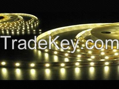 3528 SMD  LED Light Strips yellow color DC12V