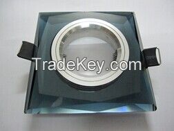 crystal recessed GU10/MR16 halogen downlight frame