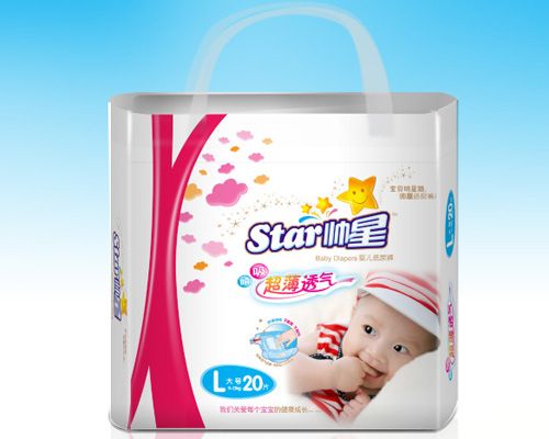 2014 news style Disposable baby diaper