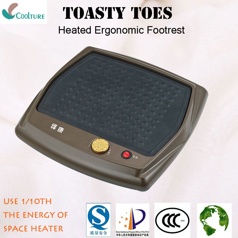 Easy Control New Design Foot-Warmer Electric Heater (Coffee)