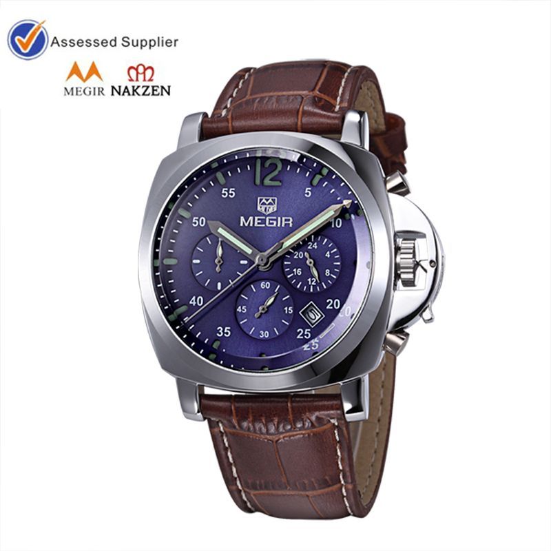 High-Level Glossy Finish Case Gift Watches, Watch Top Brand with Protective Crown Cap Style