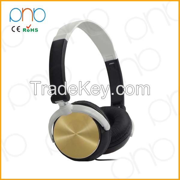 China noise cancelling stereo MP3 headphone