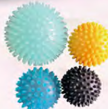 Massage balls 7-16 cm PVC