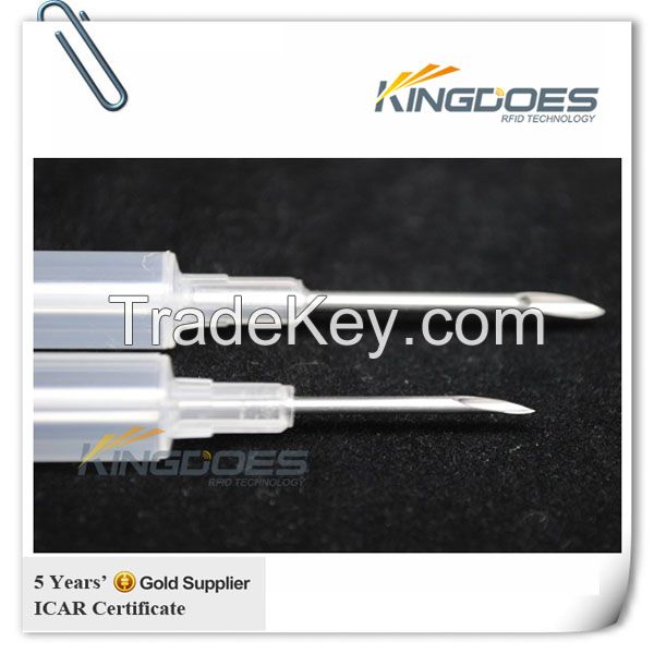 1.4x8mm 134.2 khz mini microchip syringe tagging subsctance of animal