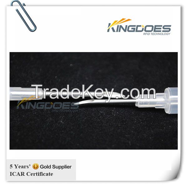 1.4x8mm 134.2 khz mini microchip syringe tagging subsctance of animal