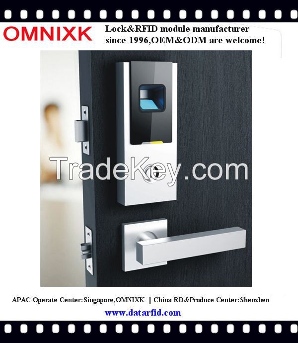 Electronic lock fingerprint RFID card office lock D-7020