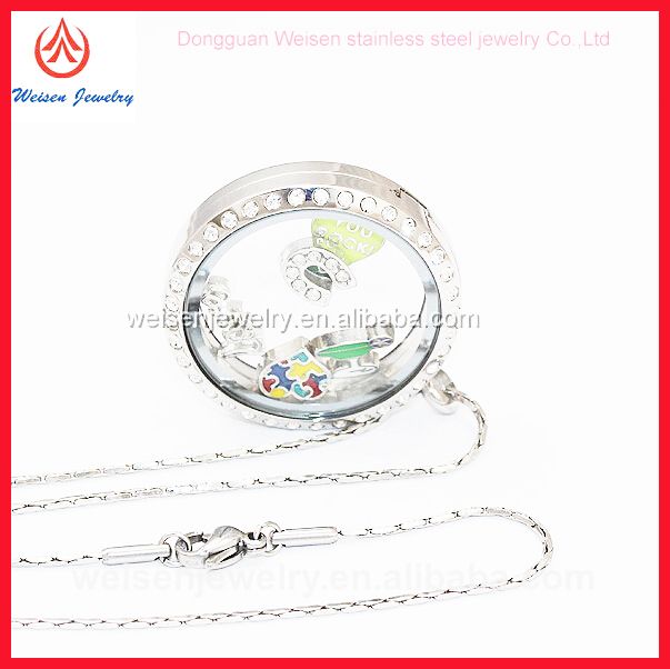 wholesale glass locket for womens