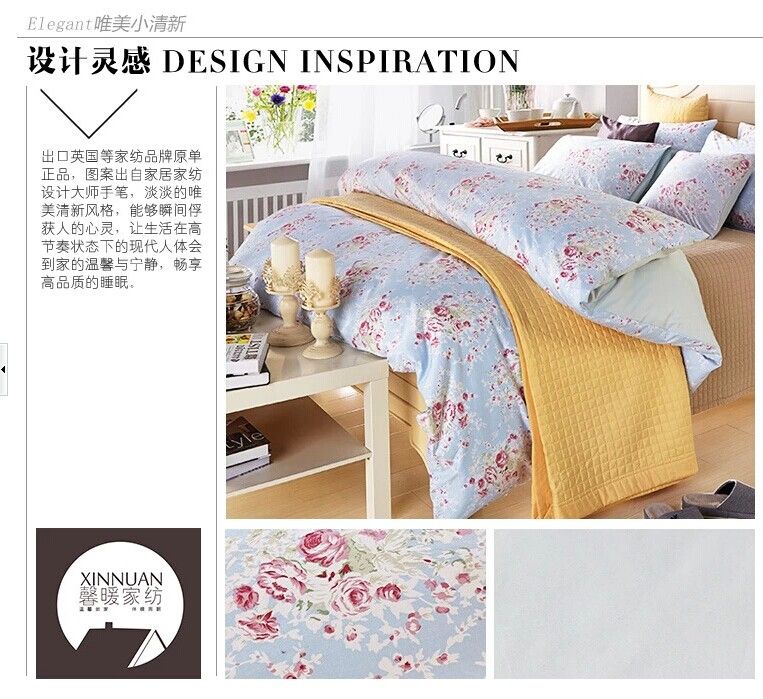 2014 new 100% cotton luxury bedding set