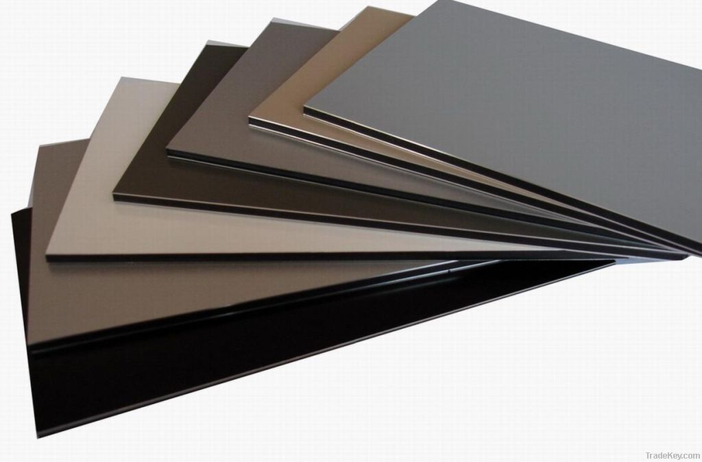 PVDF Aluminium Composite Panel, 1.PVDF coated, 2.Good Performance, Co