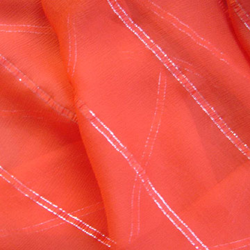 Silk fabric and silk yarn