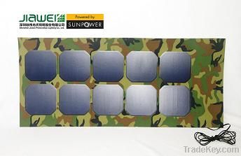 Foldable Solar Panel/Sunpower/Canvas Lamination Solar Panel/High Effic