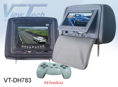 7-inch Car Headrest DVD Player (VT-DH783)