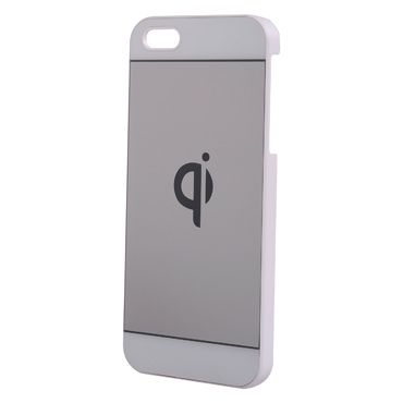 for iPhone5/5s/5c Wireless Charger Case/Jacket/Ri5-White