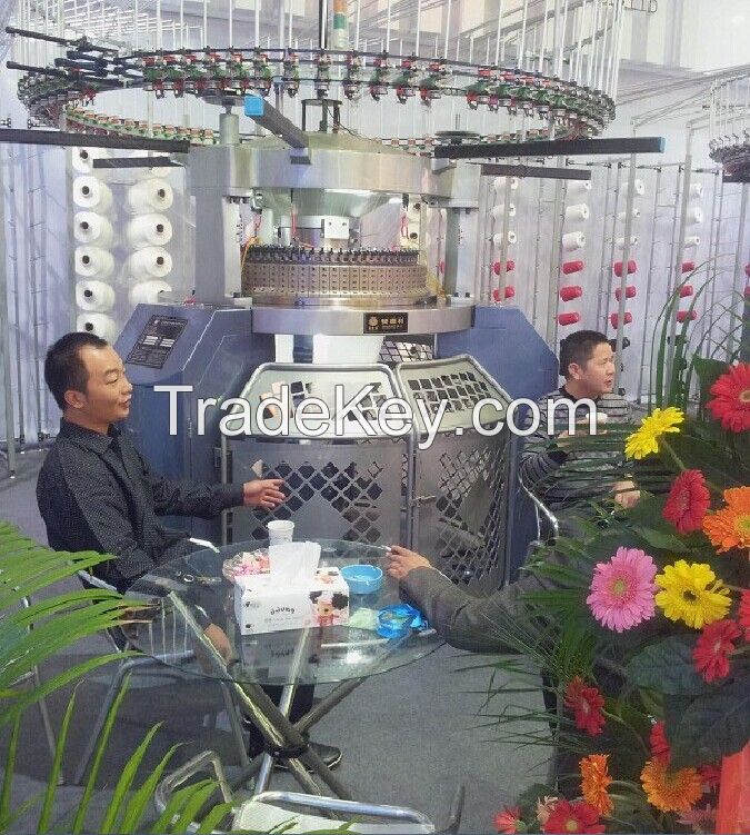 High Speed Dual-size Double Jersey Circular Knitting Machine