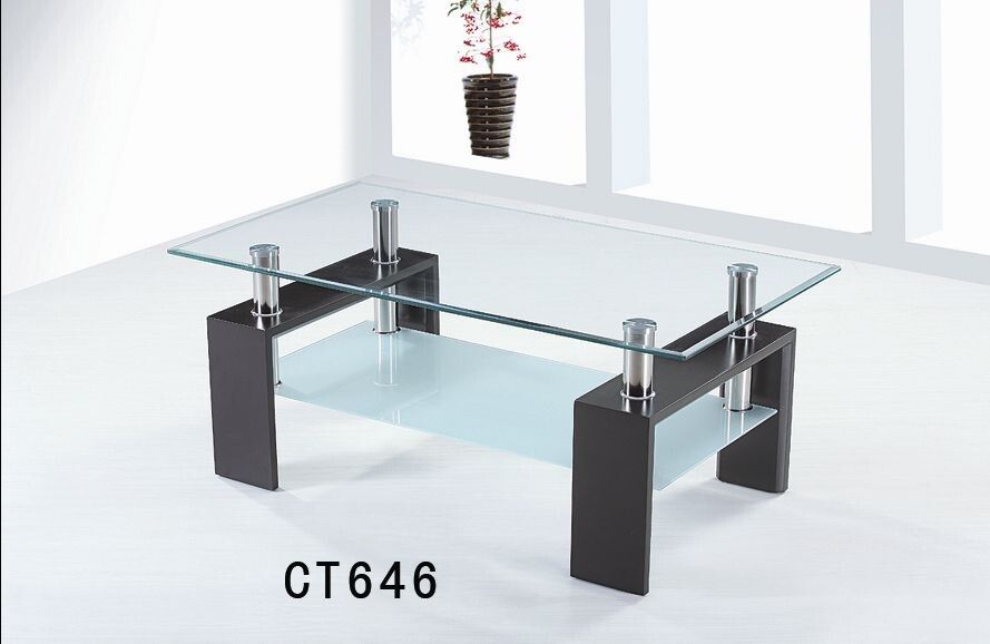 Hot Sale Modern Design glass Coffee Table CT646