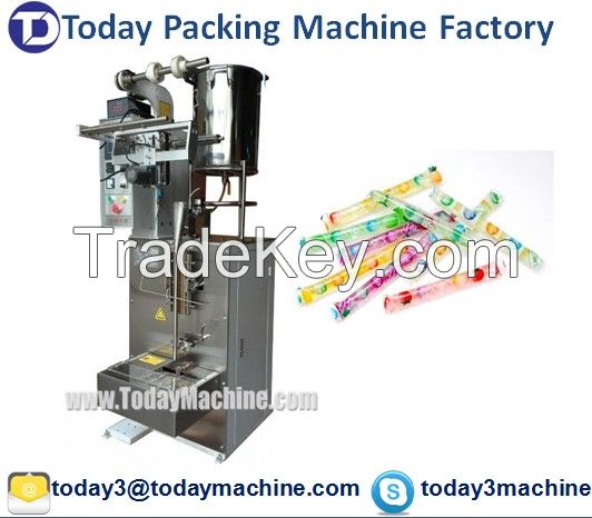 full stainless steel Ice lolly filling machine/ice pop packing machine pouch juice packing machine