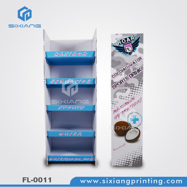 Customized POS Cardboard Display for Merchandise