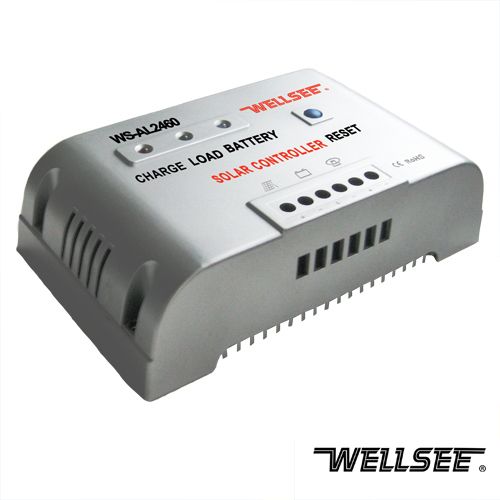 Factory supply WELLSEE WS-AL2460 60A 12/24V solar street light controller