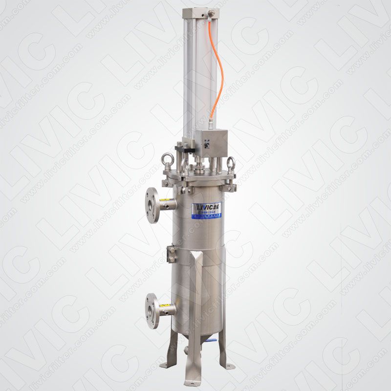 DFA  series pneumatic cylinder driven scraping self-cleaning filters/strainers