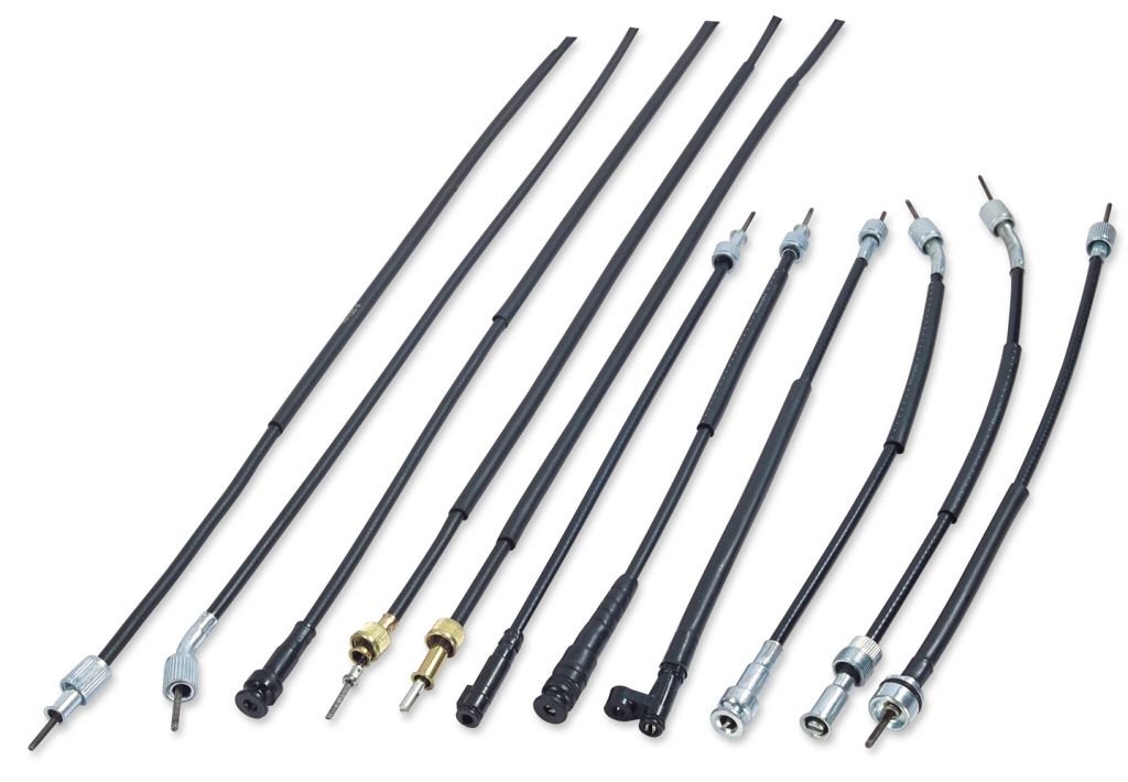 Motorcycle speedometer cables