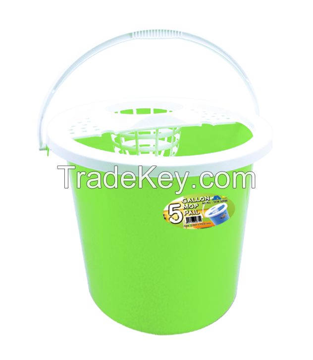 Plastic 5 Gallon Mop Pail