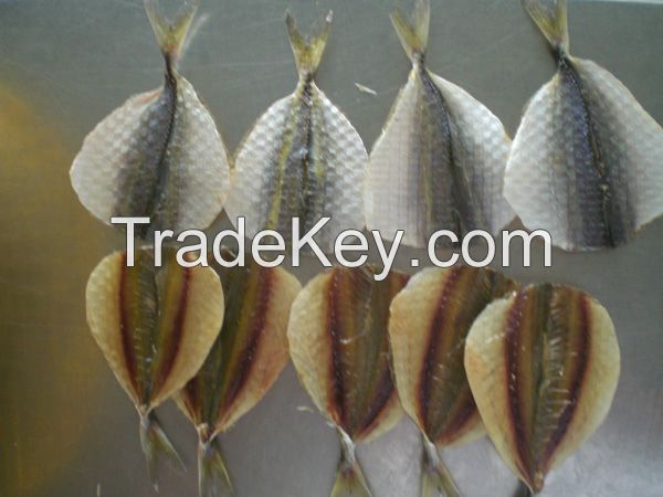 Dried yellow stripe trevally