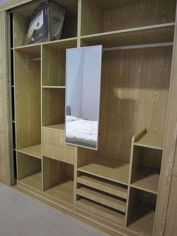 wooden bedroom wardrobe closet folding fabric designs and making