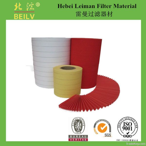 135g/m2 wood pulp filter paper Corrugated air/oil/fuel filter paper