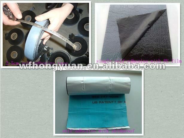 Cheap Price Self-adhesive Polymer Bitumen Waterproof Roofing Membrane