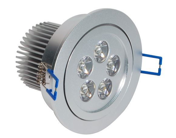 5w led high power recessed downlight