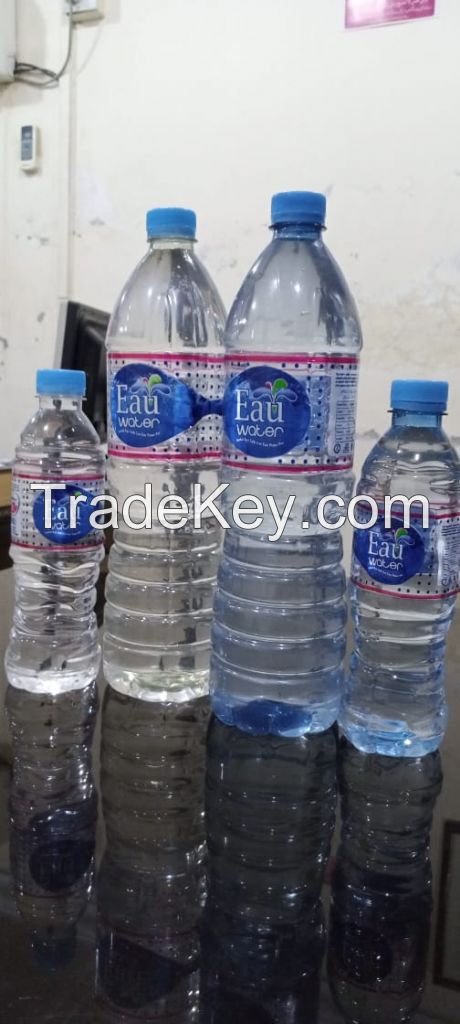 Mineral Water 500ml and 1.5 litre