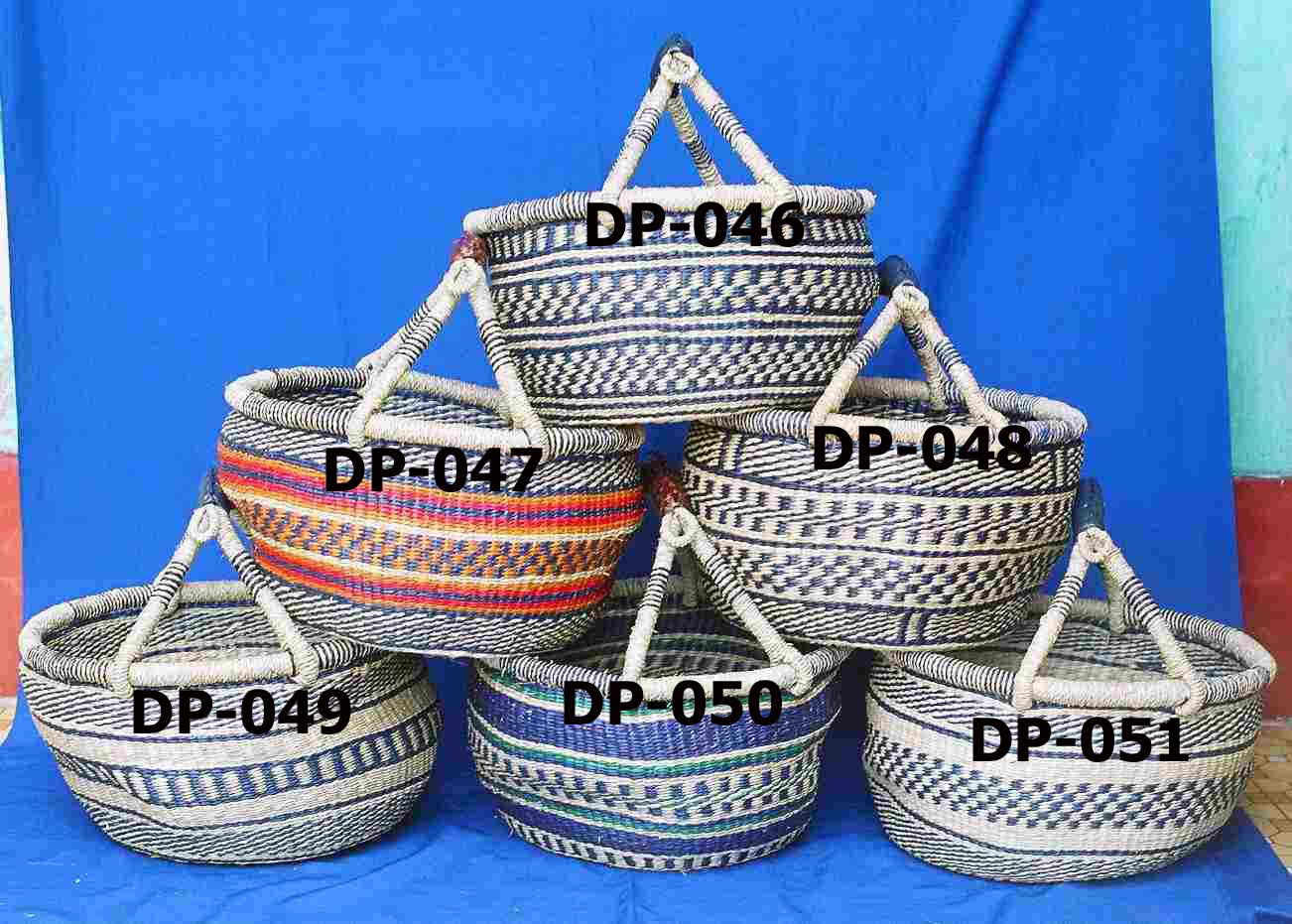 Handmade Seagrass Baskets