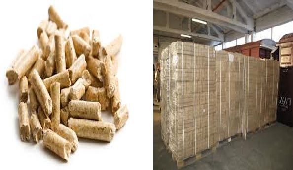 We're selling Wood Briquettes and Pallets  