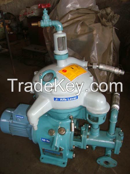 Alfa Laval centrifugal separator, oil purifier, oil separator, Biodiesel centrifuge MAB-103