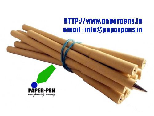 Paper pens and pencils