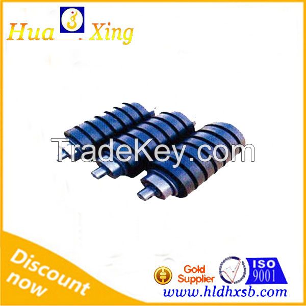 2014 hot selling new design conveyor stainless steel impact roller