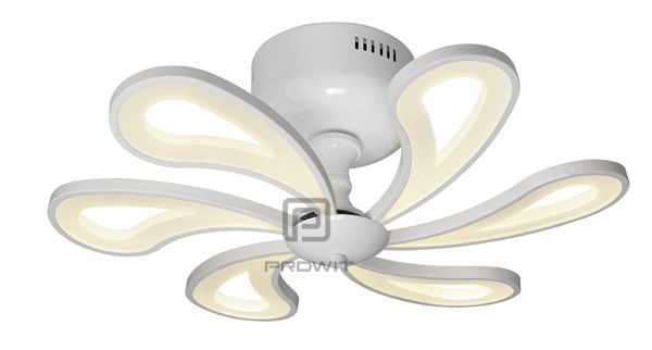 Fan Style Acrylic Modern LED Ceiling Lights 100W