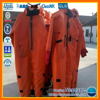 Solas Approved Marine Immersion Suit