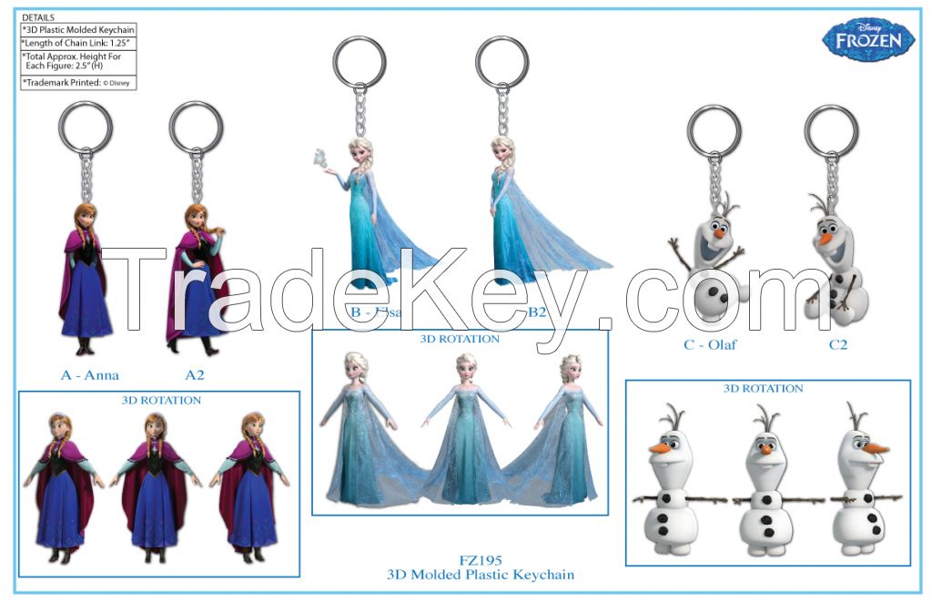 plastic toy , PVC keyring , plastic pvc figure character keychain ,