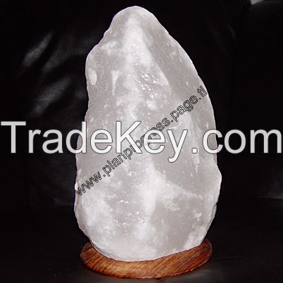 Himalayan Natural Salt lamp Gray