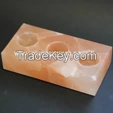 HIMALAYAN ROCK SALT CANDLE HOLDER